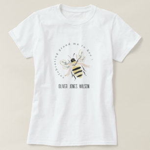 Süße Pastell-Oma wird zur Biene Neutrale Babyparty T-Shirt