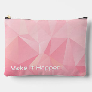 Süße Pastell-Rosen-Motivations- Mach es Happen Zubehörtasche