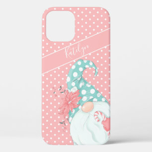 Süße Pastell-Tupfen-Frohe-Weihnachten-Gnom-Hülle-M Case-Mate iPhone Hülle