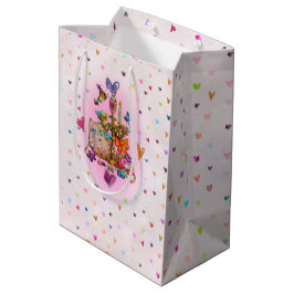 Süße Pastellfarben Mittlere Geschenktüte