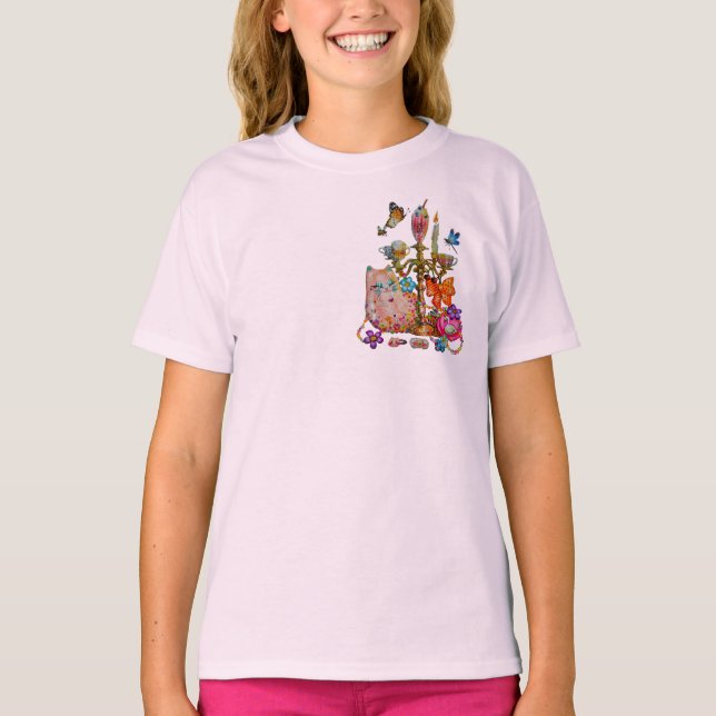 Süße Pastellfarben T-Shirt (Vorderseite)