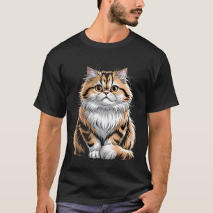 Süße persische getigerte Katze T-Shirt