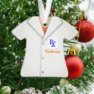 Süße personalisierte Apotheker Ornament
