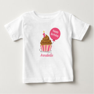 süße personalisierte erste Geburtstags-T-Shirt-Cup Baby T-shirt
