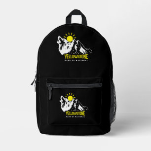 Süße personalisierte Giraffen-Safari-Print-Rucksac Bedruckter Rucksack