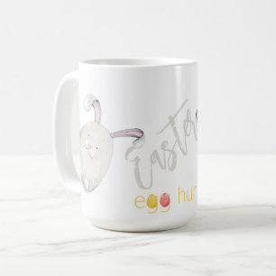 Süße personalisierte Ostereier-Such-Illustration Kaffeetasse