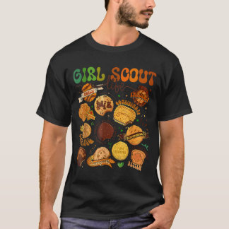 Süße Pfadfinderin Keksverkäuferin Mädchen Truppfüh T-Shirt