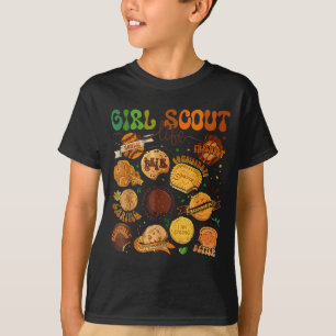 Süße Pfadfinderin Keksverkäuferin Mädchen Truppfüh T-Shirt