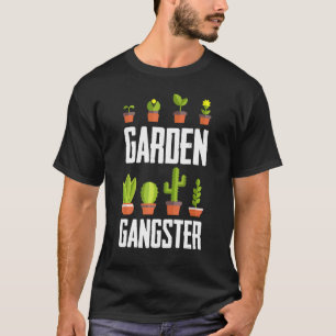 Süße Pflanzen Garten Gangster Gartenarbeit Zimmerp T-Shirt