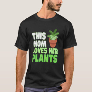 Süße Pflanzen Gärtnerin Gärtnern Pflanzen Blume Ma T-Shirt