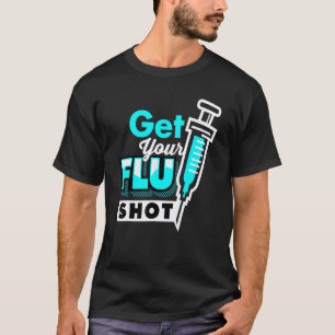 Süße Pflegeschwester Lassen Sie sich gegen Grippe T-Shirt