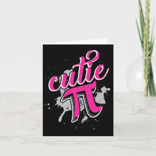 Süsse Pi Funny Mathematik 3.14 Happy Pi Day Karte