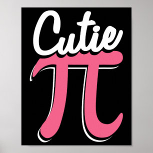Süsse Pi Happy Pi Day Funny Pi Day Feier Poster