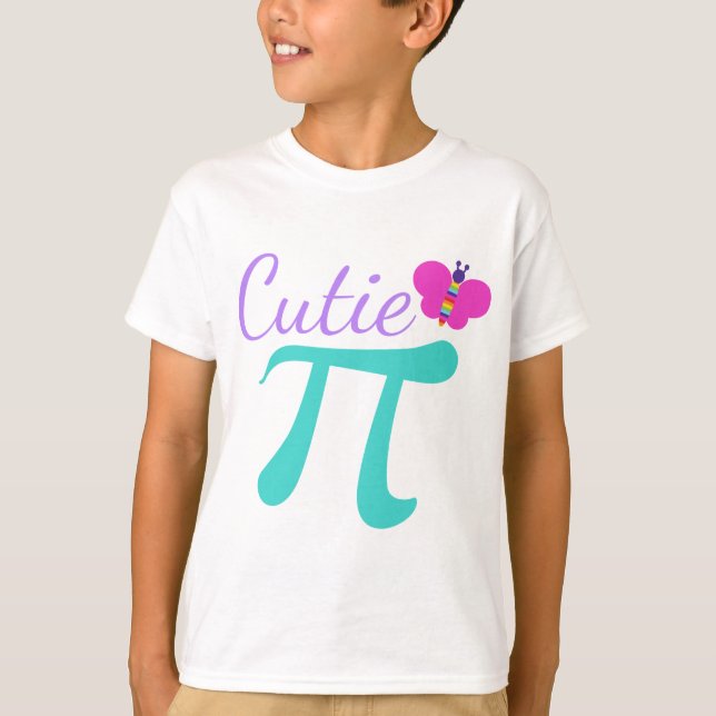 Süsse Pi Niedlich Mathe Pub Kinder T-Shirt (Vorderseite)