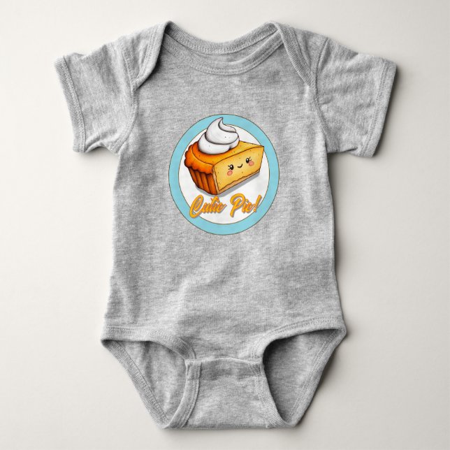 Süsse Pie Baby Bodysuit Baby Strampler (Vorderseite)