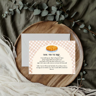 Süsse Pie Baby Duschgame für Babywünsche Begleitkarte