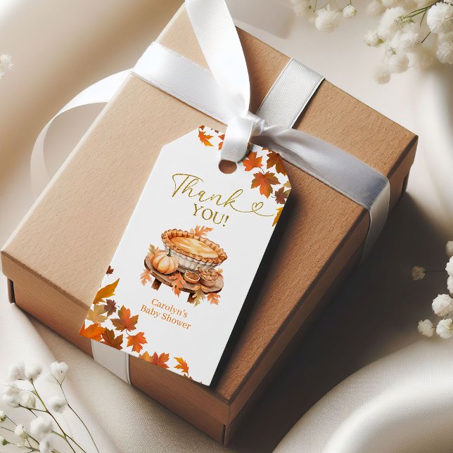 Süsse Pie Baby Shooting Tag Geschenkanhänger (Von Creator hochgeladen)