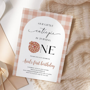 Süsse Pie Einladung