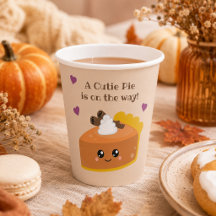 Süsse Pie Fall Baby Dusche