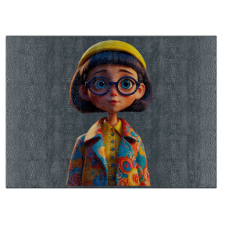 Süsse Pie Glass Cutting Board Schneidebrett