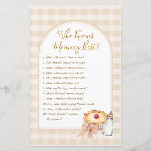 Süsse Pie Pastel Gingham, der Mommy Best Game kenn