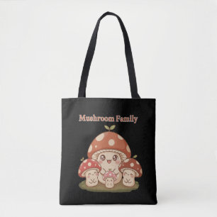 Süße Pilzfamilie Kawaii Cottagecore
