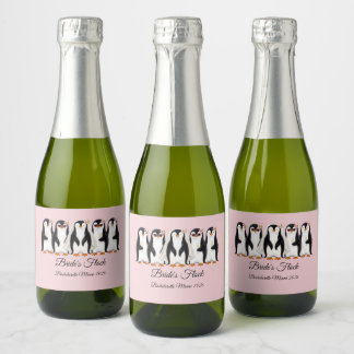 Süße Pinguin-Braut-Junggesellinnenabschied in Rosa