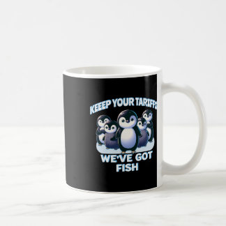 Süße Pinguine behalten Ihre Zölle Insel der Pingui Kaffeetasse