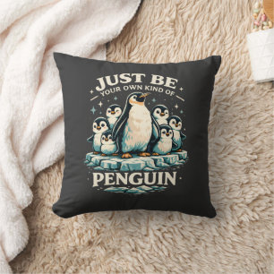 Süße Pinguinfamilie Inspiration Kissen