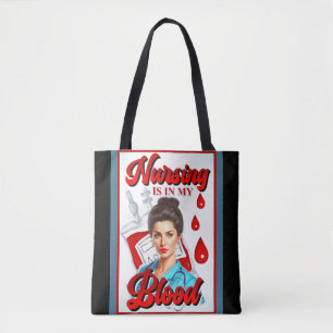 Süße Pinup_ Krankenpflege in meinem Blut