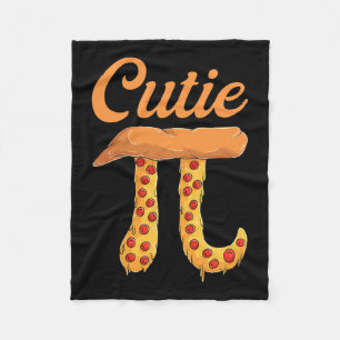 Süsse Pizza Pi Day Vintag Retro Math Lover Fleecedecke