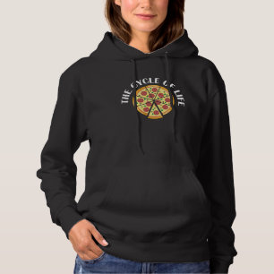 Süße Pizza-Shirts Der Lebenszyklus Hoodie