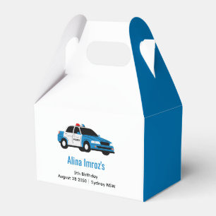Süße Polizeiauto-Kinder-Geschenkboxen für jeden Ge Geschenkschachtel
