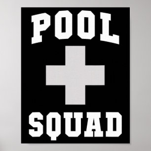 Süße Pool-Mannschaft Retter Dispatch Rettungsschwi Poster