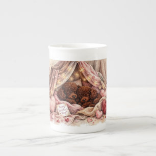 Süße Pudel-Kaffeetasse – Haustierliebhaber-Tasse – Prozellantasse