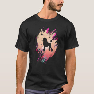Süße Pudel-Mutter Hund Pudel Mama T-Shirt