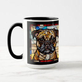 Süße Pug-Keramik-Kaffeetasse Tasse