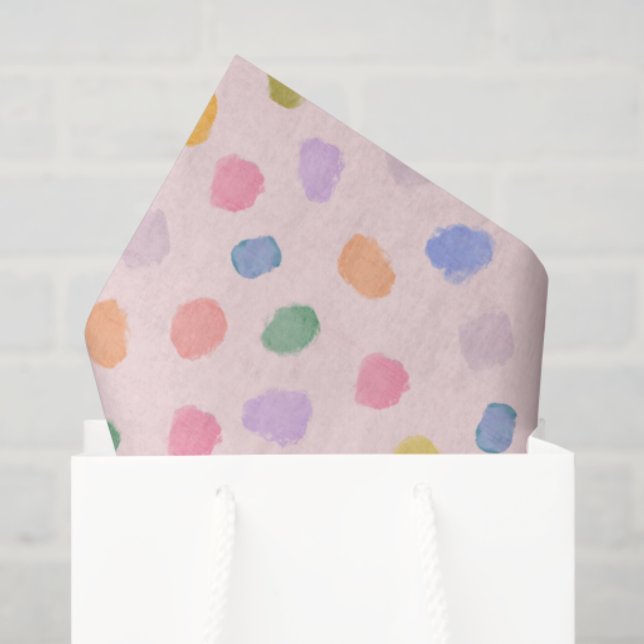 Süße Punkte Tissue-Papier Seidenpapier (Geschenktüte)