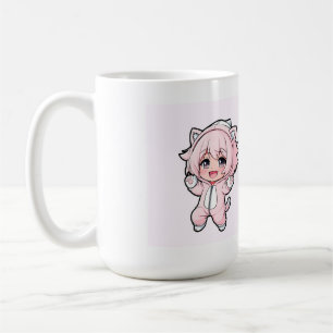 Süße Puppe „In Arbeit“ Design – Zukunftstraum Gi Kaffeetasse
