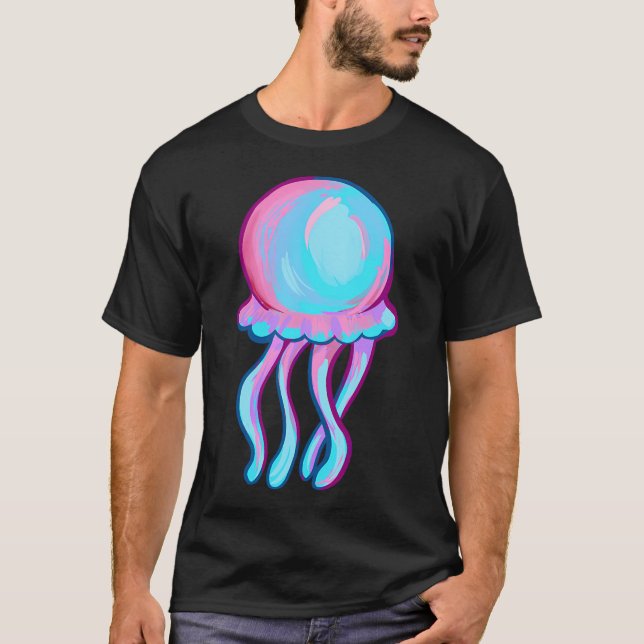 süße Qualle T-Shirt (Vorderseite)