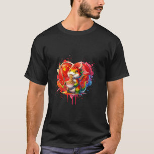 Süße Ramen-Drache China Love Nudel-Schale Chinesis T-Shirt