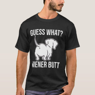 Süße rate was Dachshund Hintern Wiener Hund Doxie T-Shirt