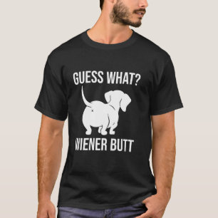 Süße rate was Dachshund Hintern Wiener Hund Doxie T-Shirt