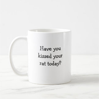 Süße Ratten-Tasse Tasse