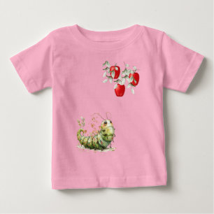 Süße Raupe Baby T-shirt