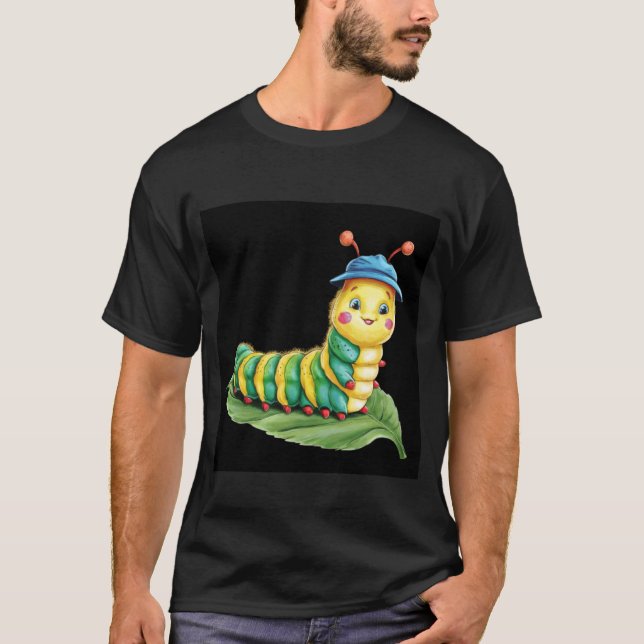Süße Raupe T-Shirt (Vorderseite)