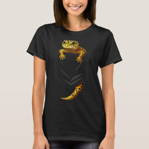Süße Reptilien-Echse Leopardgecko-Tasche Männer Fr T-Shirt