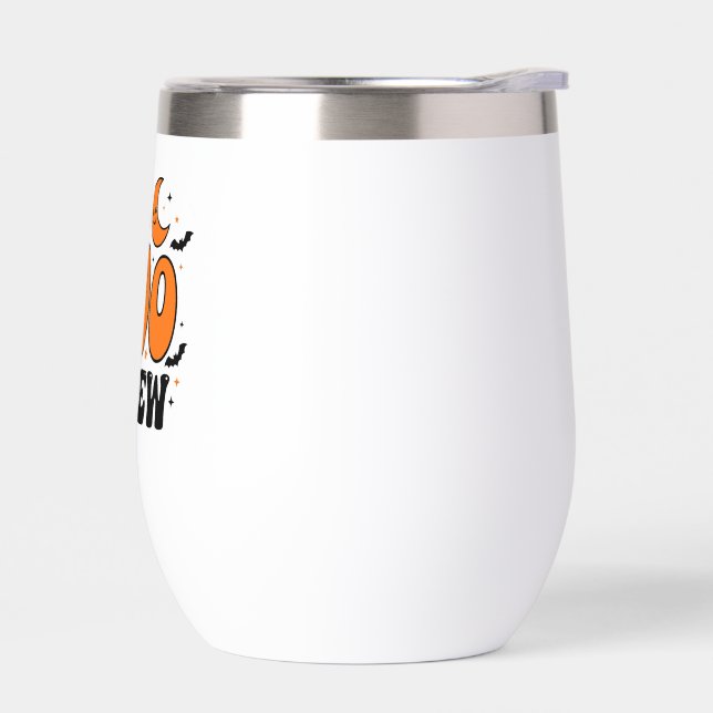 Süße Retro-Boo-Crew-Halloween-Spooky-Squad-Design (Links)