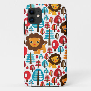 süße retro Löwe Kinder Illustration Case-Mate iPhone Hülle