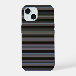 Süße retro moderne Streifen iPhone 15 Hülle